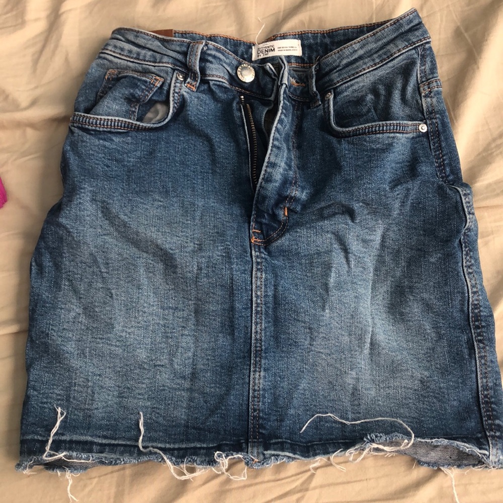 Zara demin skirt